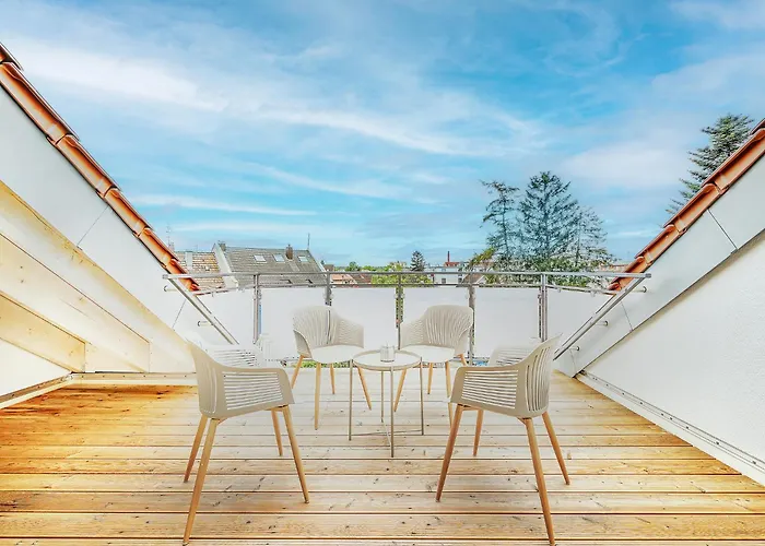 Апартаменты Flair Homes - Design With Smart-tv, Self Check-in & Free Parking Карлсруэ